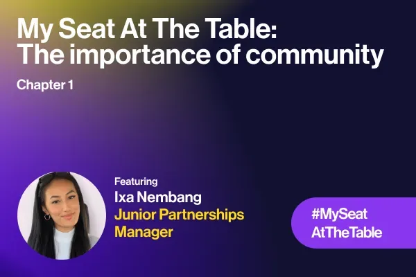 The importance of community – Insights from Ixa Nembang, Junior Partnerships Manager